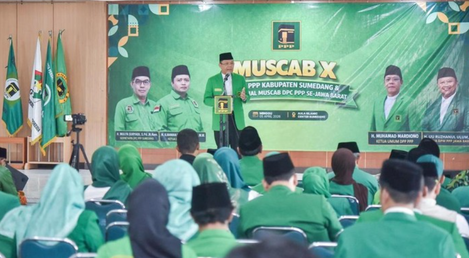 Buka Muscab di Sumedang, Ketum Mardiono Yakin PPP Lolos Verifikasi Pemilu 2029