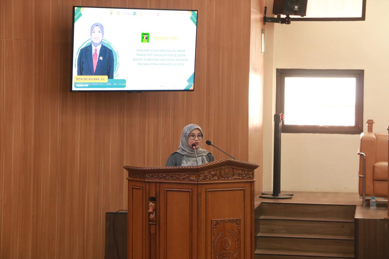 Fraksi PPP DPRD Sumedang Dorong Raperda Pilkades yang Demokratis, Transparan, dan Berintegritas
