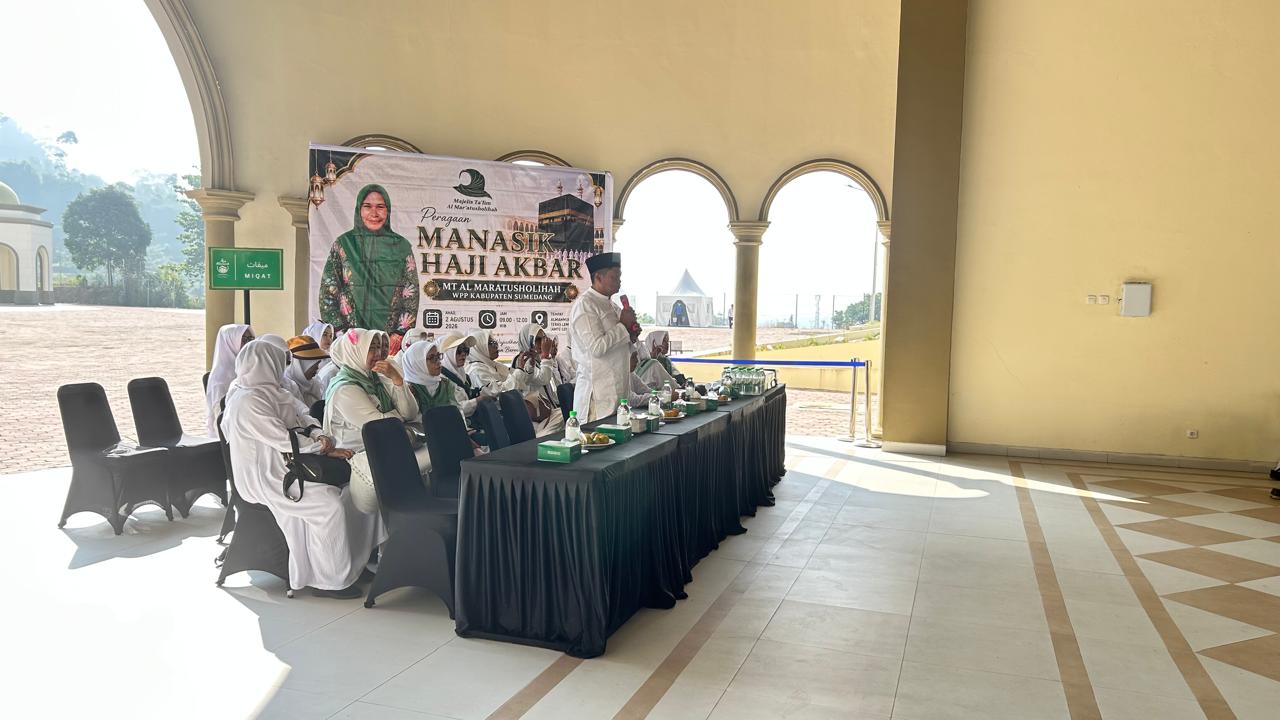 WPP PPP Sumedang Hadirkan Manasik Haji Akbar, 500 Jamaah Semangat Belajar Tata Cara Haji