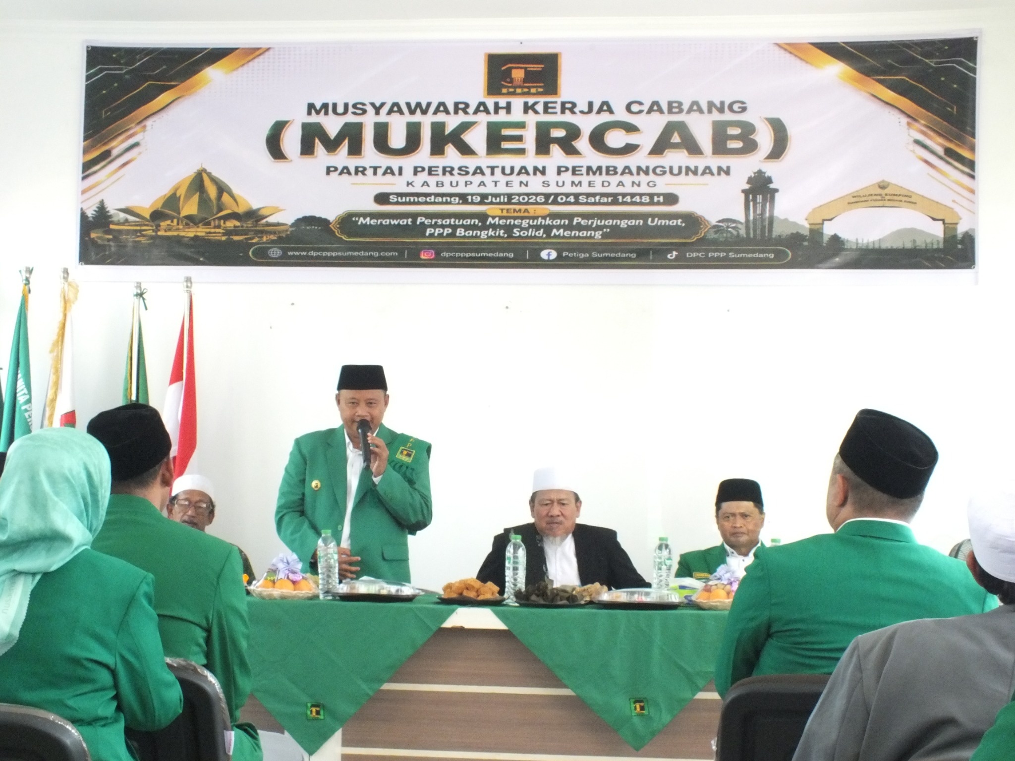 Bukan Sekadar Rapat! Ini 3 Pesan Besar H. UU Ruzhanul Ulum untuk Masa Depan PPP Sumedang